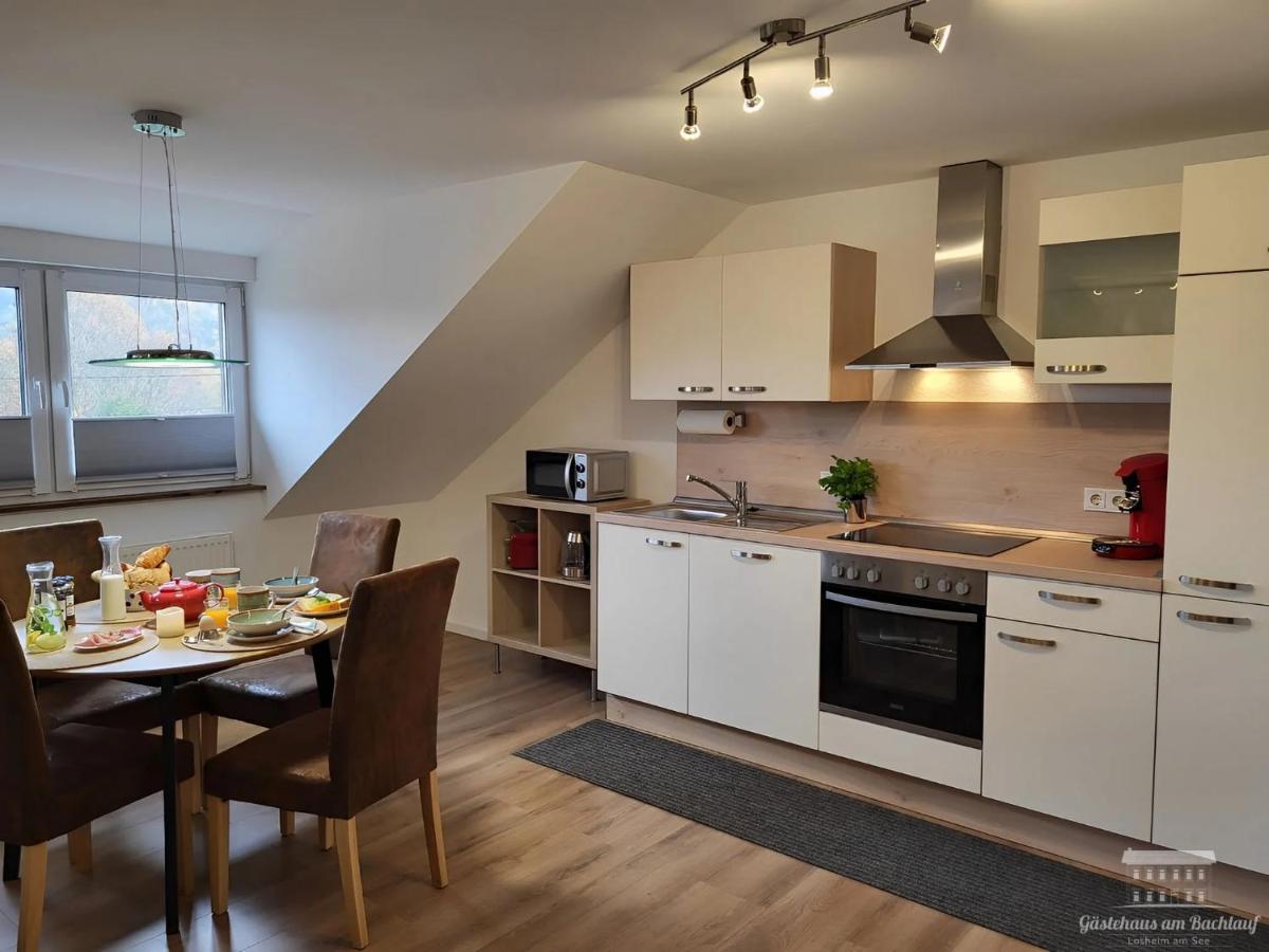 Komfort Ferienwohnungen Mit Wellness-Garten - Gaestehaus Am Bachlauf - Losheim Am See Экстерьер фото