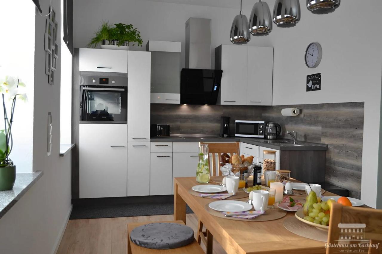 Komfort Ferienwohnungen Mit Wellness-Garten - Gaestehaus Am Bachlauf - Losheim Am See Экстерьер фото