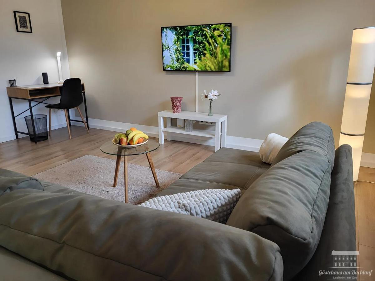 Komfort Ferienwohnungen Mit Wellness-Garten - Gaestehaus Am Bachlauf - Losheim Am See Экстерьер фото