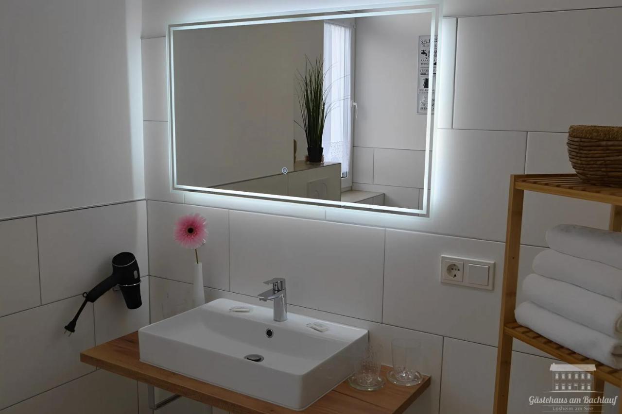 Komfort Ferienwohnungen Mit Wellness-Garten - Gaestehaus Am Bachlauf - Losheim Am See Экстерьер фото