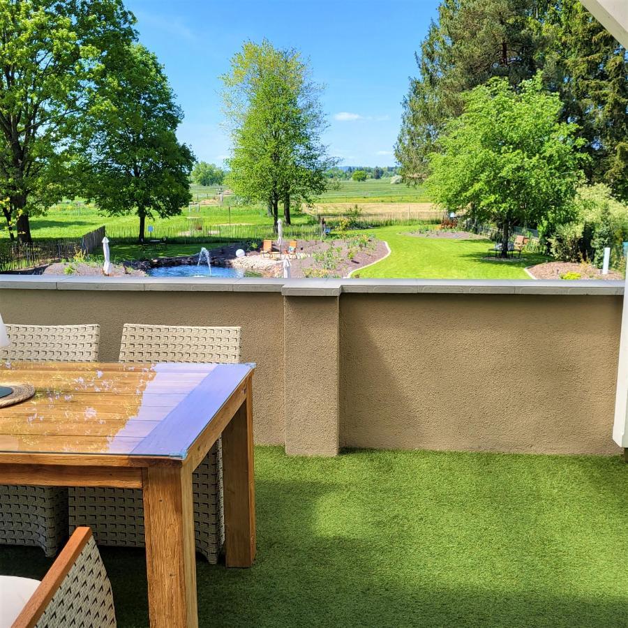 Komfort Ferienwohnungen Mit Wellness-Garten - Gaestehaus Am Bachlauf - Losheim Am See Экстерьер фото